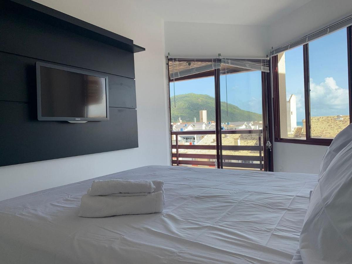 Apartamento Com Vista Do Mar Em Residencial Com Piscina Florianópolis Екстериор снимка