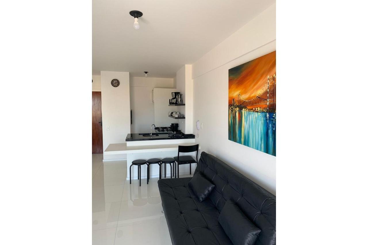 Apartamento Com Vista Do Mar Em Residencial Com Piscina Florianópolis Екстериор снимка