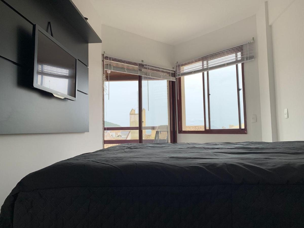 Apartamento Com Vista Do Mar Em Residencial Com Piscina Florianópolis Екстериор снимка