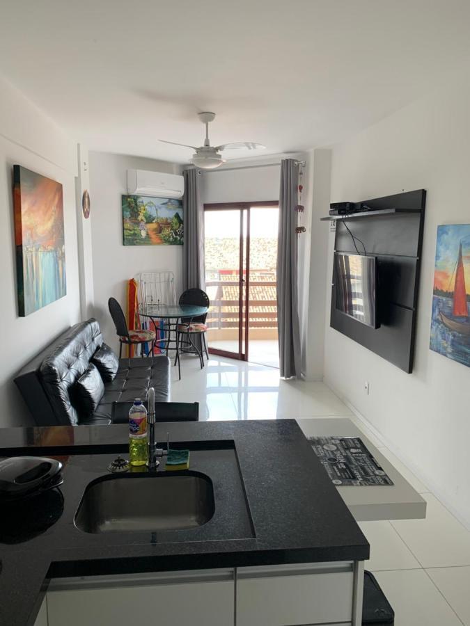 Apartamento Com Vista Do Mar Em Residencial Com Piscina Florianópolis Екстериор снимка