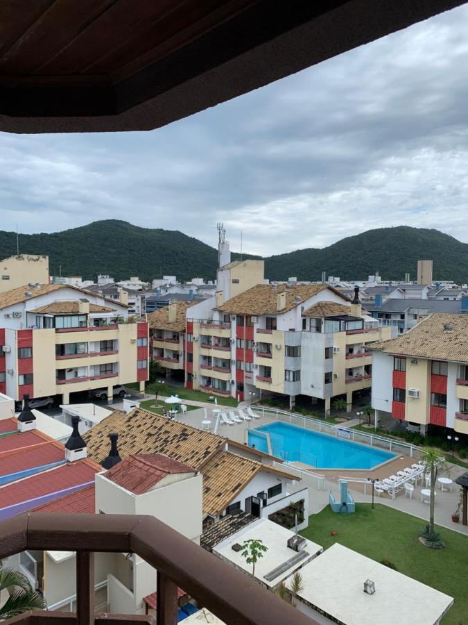 Apartamento Com Vista Do Mar Em Residencial Com Piscina Florianópolis Екстериор снимка
