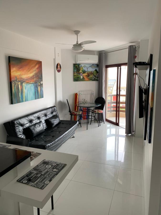Apartamento Com Vista Do Mar Em Residencial Com Piscina Florianópolis Екстериор снимка