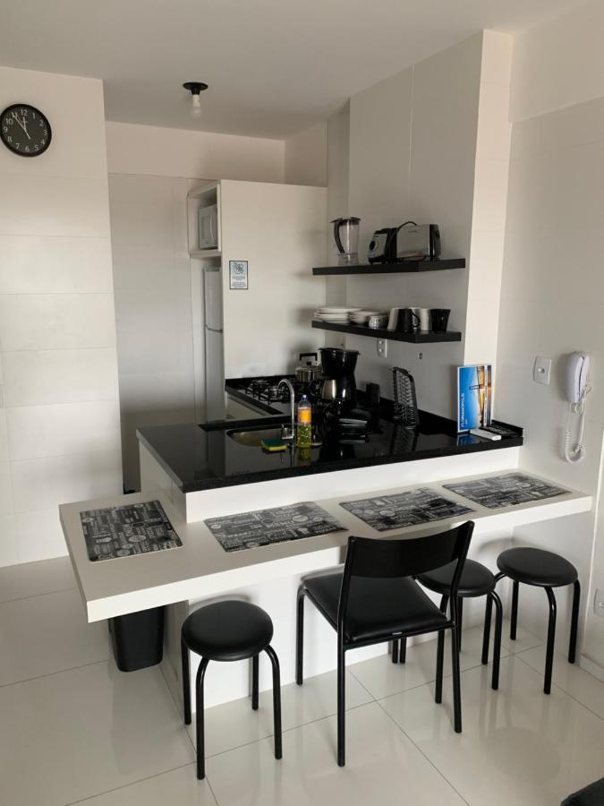 Apartamento Com Vista Do Mar Em Residencial Com Piscina Florianópolis Екстериор снимка