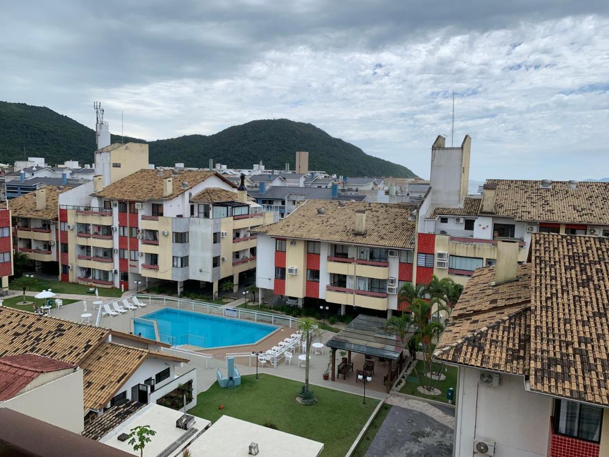 Apartamento Com Vista Do Mar Em Residencial Com Piscina Florianópolis Екстериор снимка