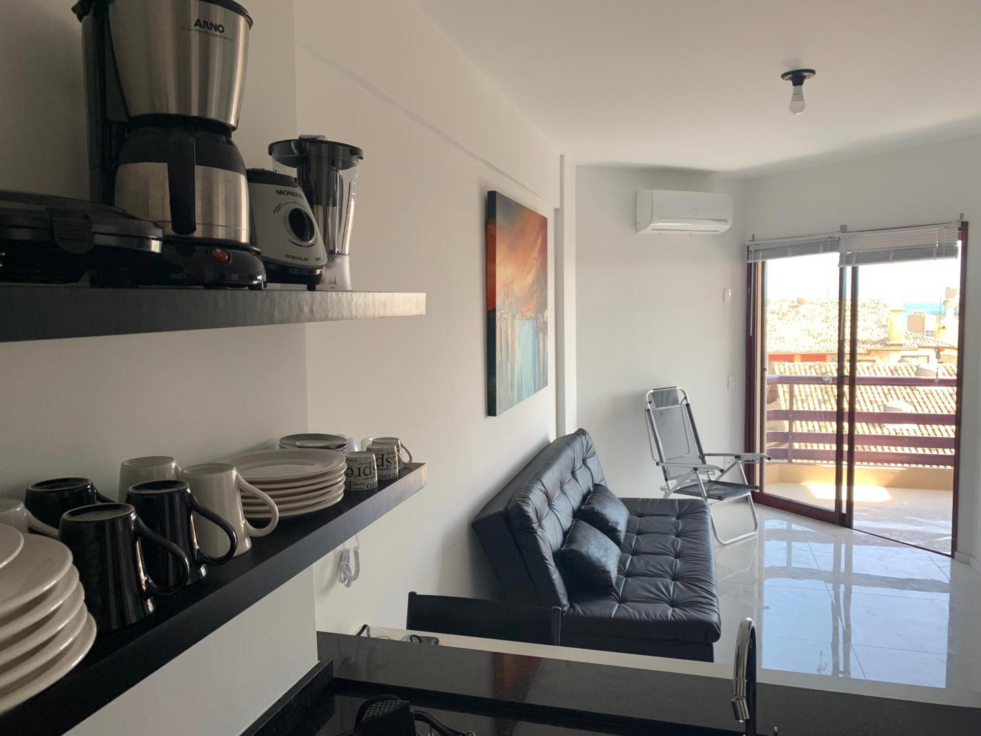 Apartamento Com Vista Do Mar Em Residencial Com Piscina Florianópolis Екстериор снимка