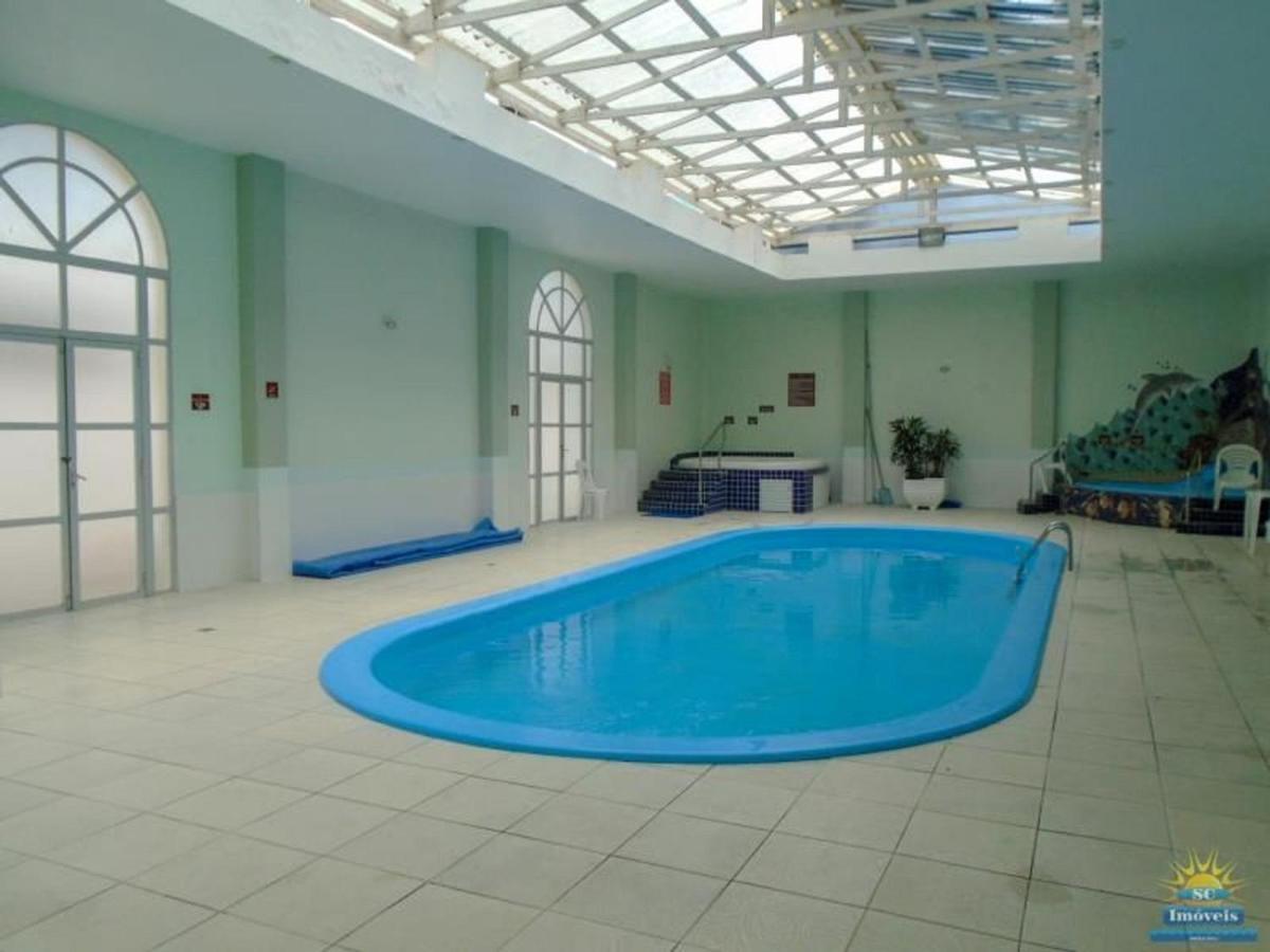 Apartamento Com Vista Do Mar Em Residencial Com Piscina Florianópolis Екстериор снимка