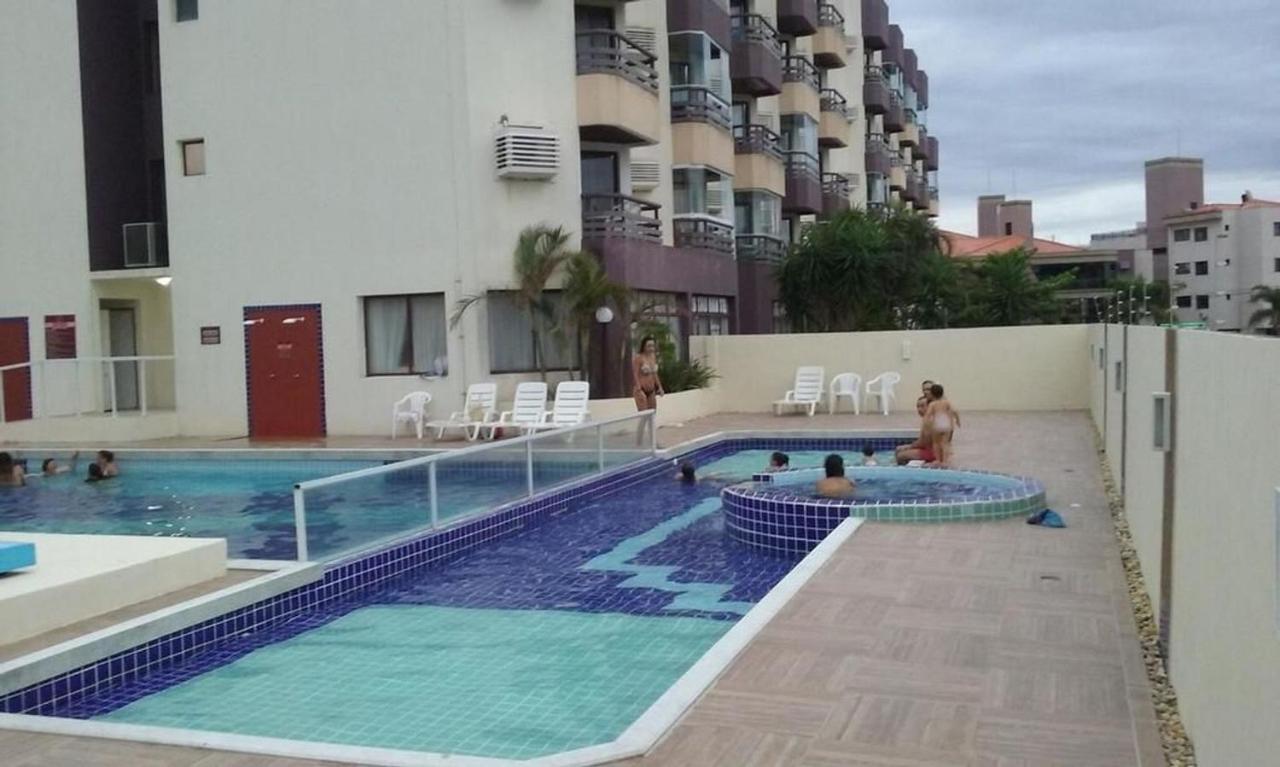 Apartamento Com Vista Do Mar Em Residencial Com Piscina Florianópolis Екстериор снимка
